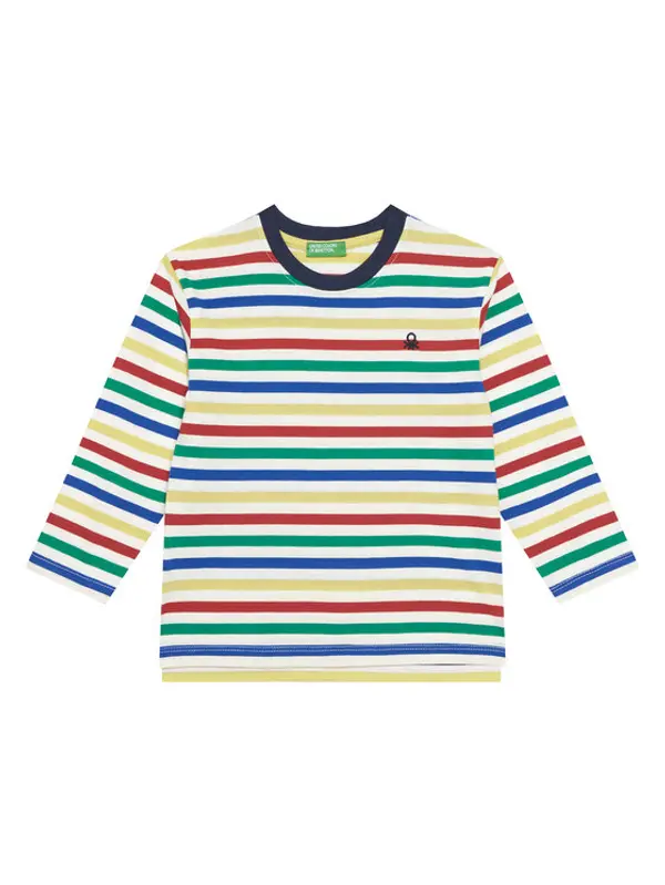 United Colors of Benetton United Colors Of Benetton Majica 3FNLG10K9 Šarena Regular Fit