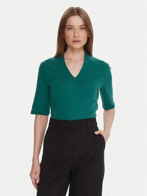 United Colors of Benetton United Colors Of Benetton Majica 3GA2D400U Plava Slim Fit