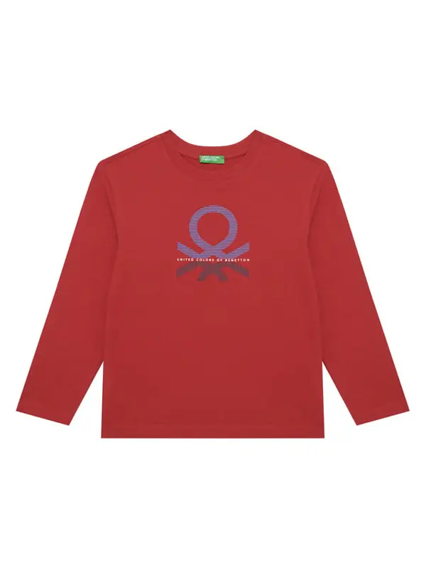United Colors of Benetton United Colors Of Benetton Majica 3I1XC10Q3 Crvena Regular Fit