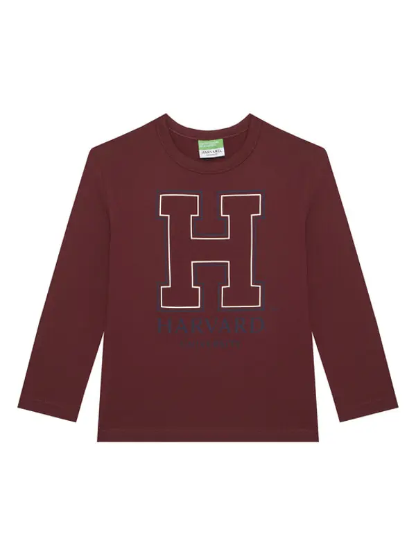 United Colors of Benetton United Colors Of Benetton Majica 3IVWC10PW Tamnocrvena Regular Fit