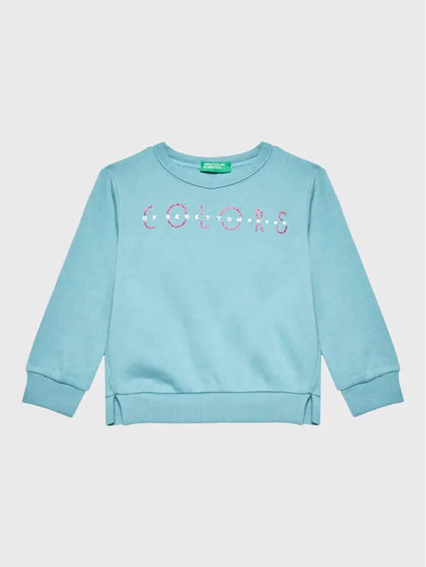 United Colors of Benetton United Colors Of Benetton Majica dugih rukava 35TMG105T Plava Regular Fit