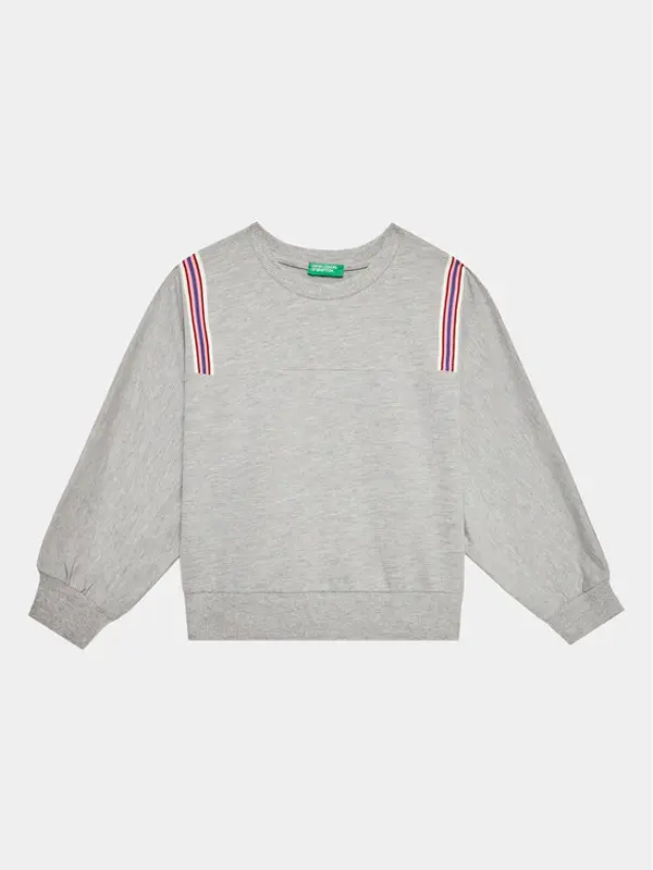 United Colors of Benetton United Colors Of Benetton Majica dugih rukava 36FPC10E7 Siva Loose Fit