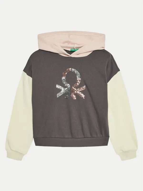 United Colors of Benetton United Colors Of Benetton Majica dugih rukava 39M2C203W Šarena Regular Fit