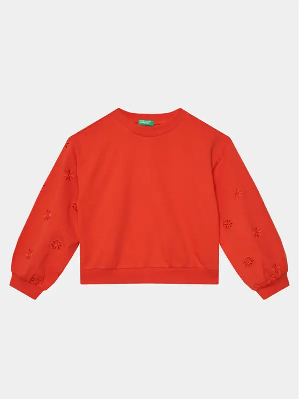 United Colors of Benetton United Colors Of Benetton Majica dugih rukava 3BC1C10ID Crvena Regular Fit