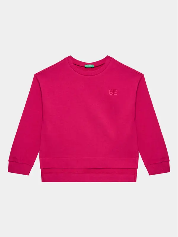 United Colors of Benetton United Colors Of Benetton Majica dugih rukava 3J68C10E1 Ružičasta Relaxed Fit