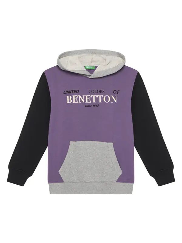 United Colors of Benetton United Colors Of Benetton Majica dugih rukava 3J68C204V Šarena Regular Fit