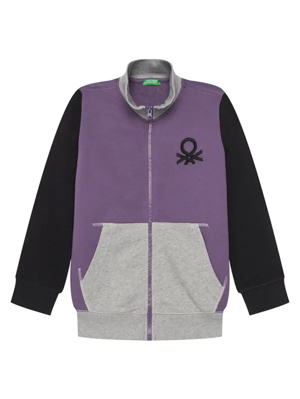 United Colors of Benetton United Colors Of Benetton Majica dugih rukava 3J68C501B Šarena Regular Fit