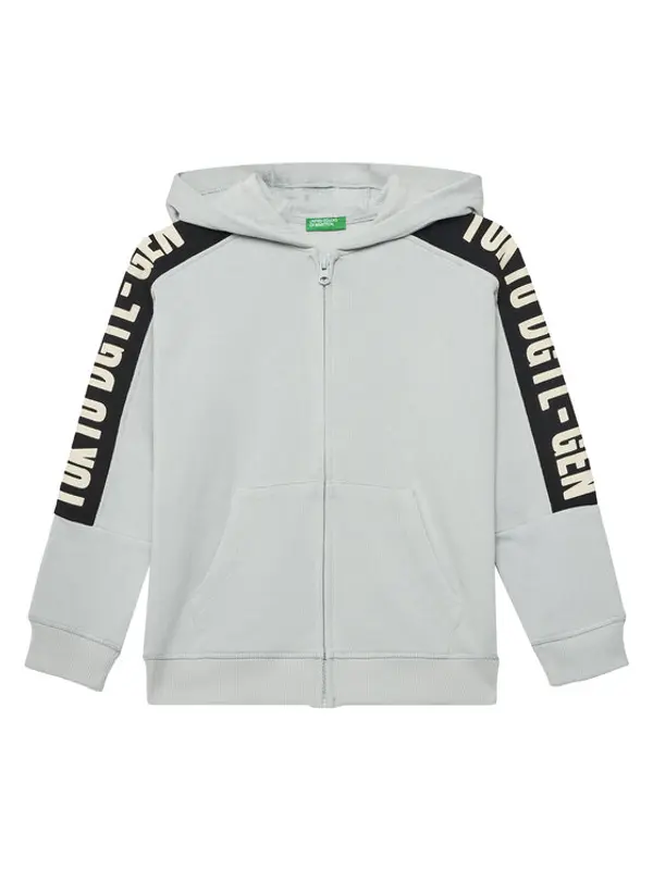 United Colors of Benetton United Colors Of Benetton Majica dugih rukava 3J68C504R Siva Regular Fit