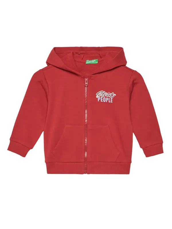 United Colors of Benetton United Colors Of Benetton Majica dugih rukava 3J68G503Y Crvena Relaxed Fit
