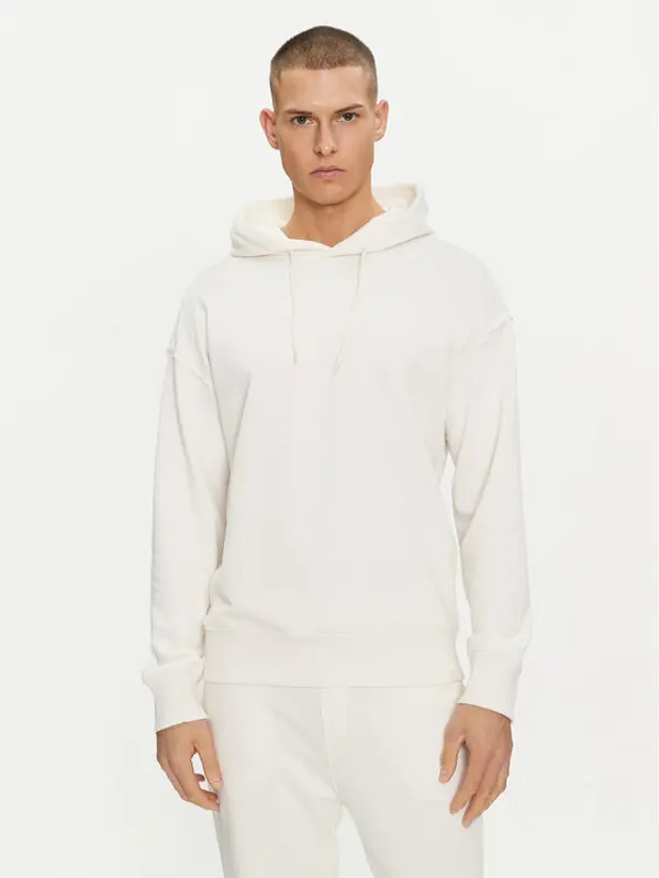 United Colors of Benetton United Colors Of Benetton Majica dugih rukava 3J68U2001 Écru Regular Fit