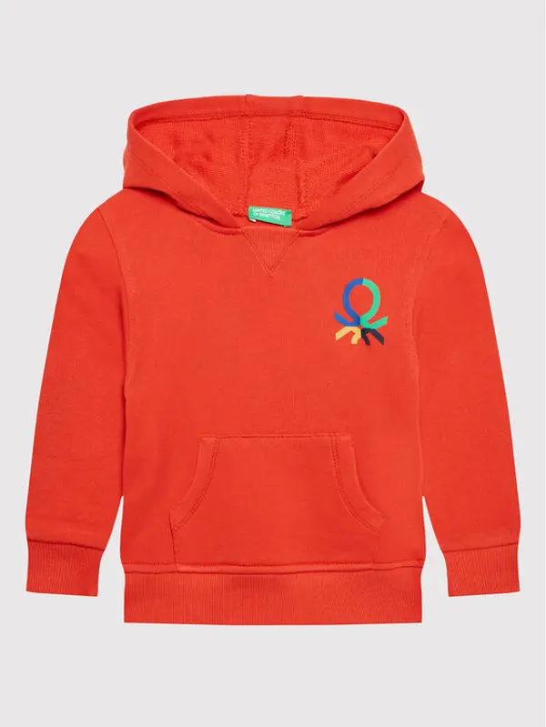 United Colors of Benetton United Colors Of Benetton Majica dugih rukava 3J70G500R Crvena Regular Fit