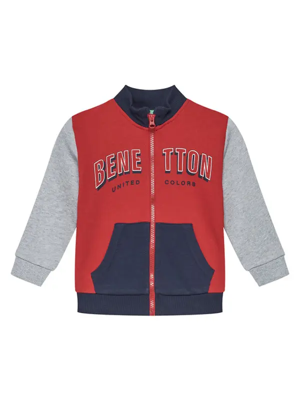 United Colors of Benetton United Colors Of Benetton Majica dugih rukava 3J70G503X Šarena Regular Fit