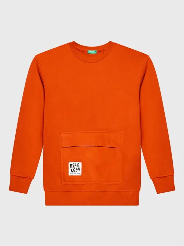 United Colors of Benetton United Colors Of Benetton Majica dugih rukava 3J74C106M Crvena Regular Fit