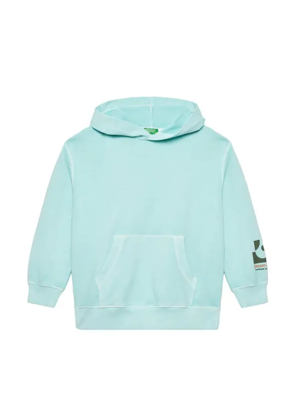 United Colors of Benetton United Colors Of Benetton Majica dugih rukava 3WITC204G Plava Relaxed Fit