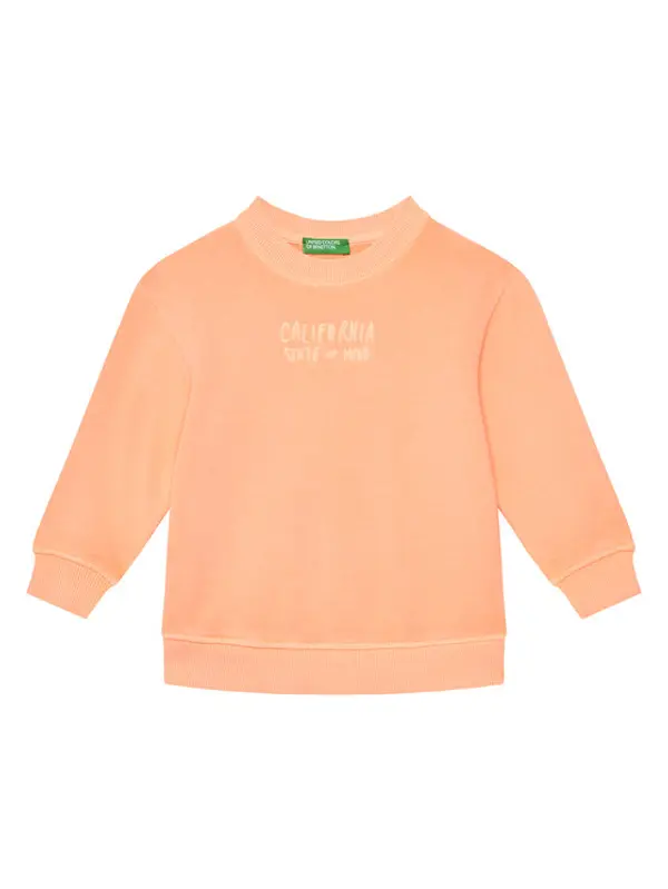 United Colors of Benetton United Colors Of Benetton Majica dugih rukava 3WITG10J4 Narančasta Relaxed Fit