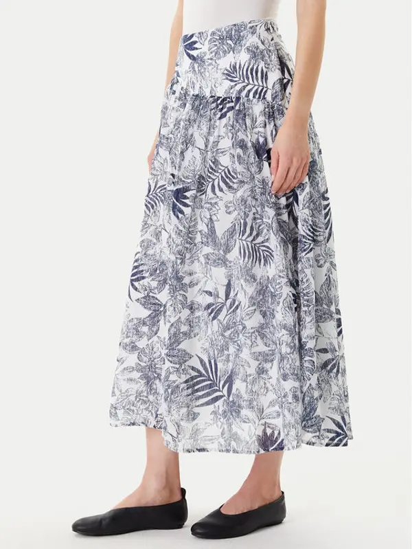 United Colors of Benetton United Colors Of Benetton Maxi suknja 4ENDD004R Plava Relaxed Fit