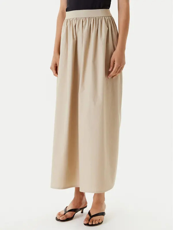 United Colors of Benetton United Colors Of Benetton Maxi suknja 4TPUD004I Bež Regular Fit