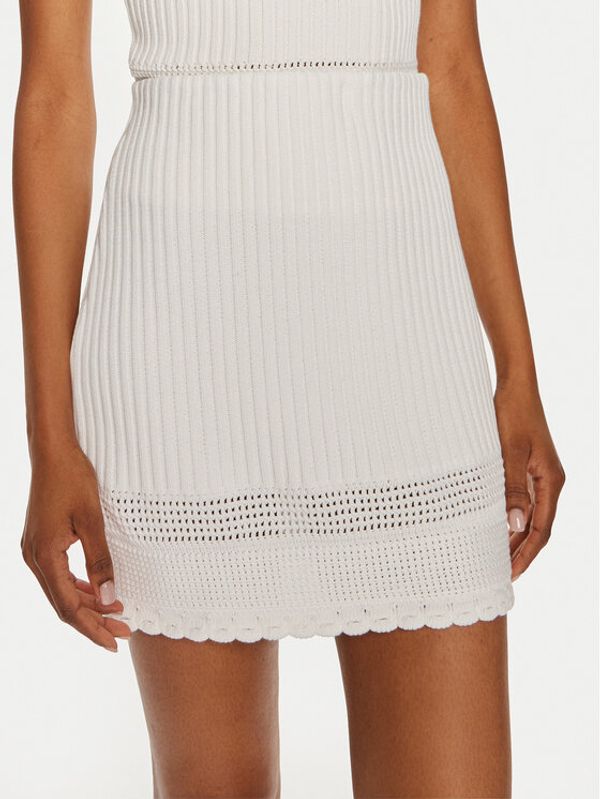 United Colors Of Benetton United Colors Of Benetton Mini suknja 1594D001E Bijela Regular Fit