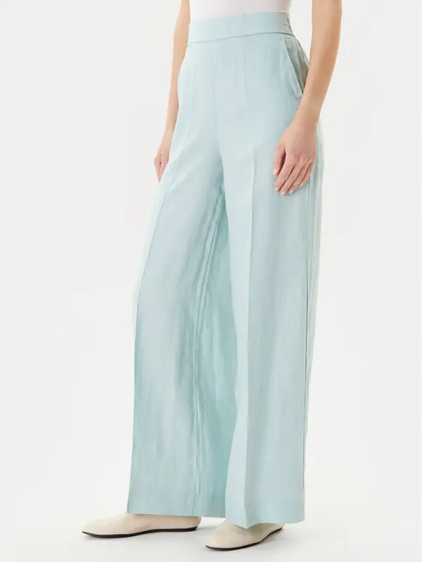 United Colors of Benetton United Colors Of Benetton Palazzo hlače 4AGHDF08K Zelena Wide Leg