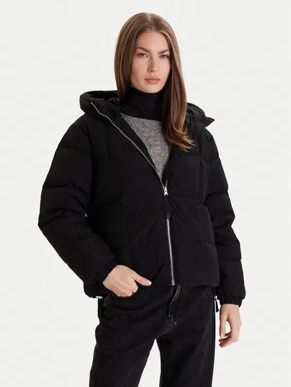 United Colors of Benetton United Colors Of Benetton Pernata jakna 22T6DN086 Crna Regular Fit