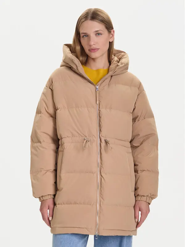 United Colors of Benetton United Colors Of Benetton Pernata jakna 22T6DN087 Bež Regular Fit