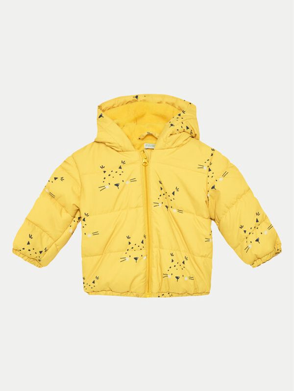 United Colors Of Benetton United Colors Of Benetton Pernata jakna 2ITSAN00M Žuta Regular Fit