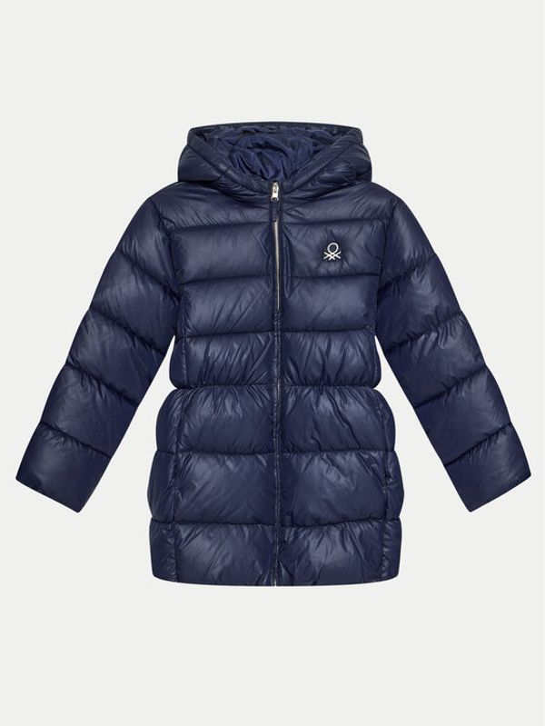 United Colors Of Benetton United Colors Of Benetton Pernata jakna 2NQRCN050 Tamnoplava Slim Fit