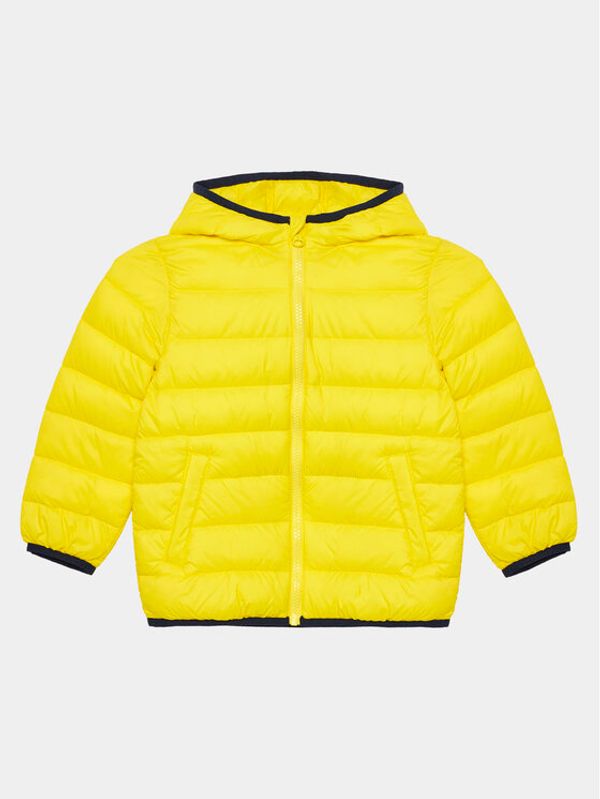 United Colors Of Benetton United Colors Of Benetton Pernata jakna 2TWDGN016 Žuta Regular Fit