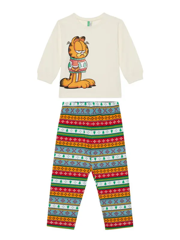 United Colors of Benetton United Colors Of Benetton Pidžama 37MW0P07R Šarena Regular Fit