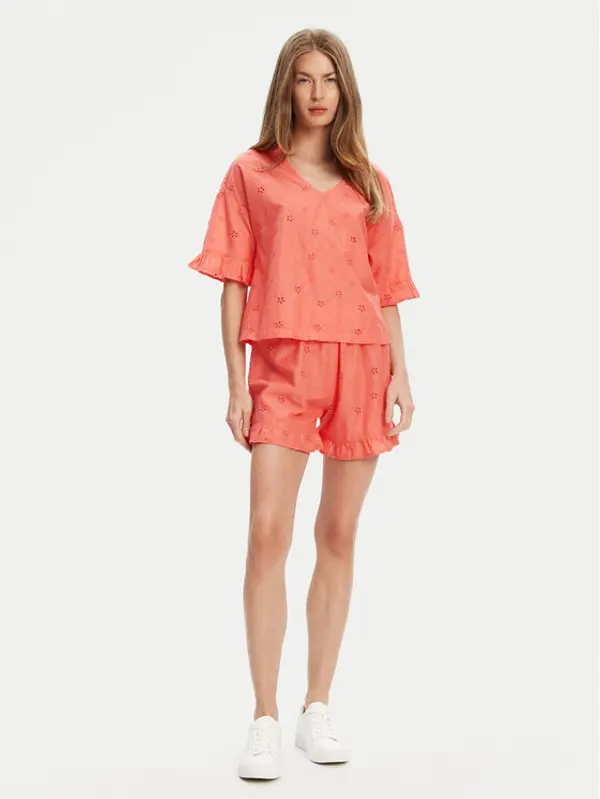 United Colors of Benetton United Colors Of Benetton Pidžama 4SHX3P03X Crvena Regular Fit