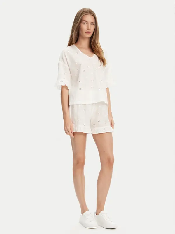 United Colors of Benetton United Colors Of Benetton Pidžama 4SHX3P03X Écru Regular Fit