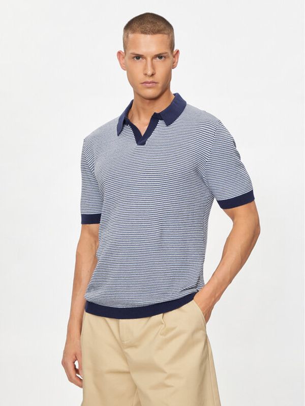 United Colors Of Benetton United Colors Of Benetton Polo 1094K3014 Tamnoplava Regular Fit