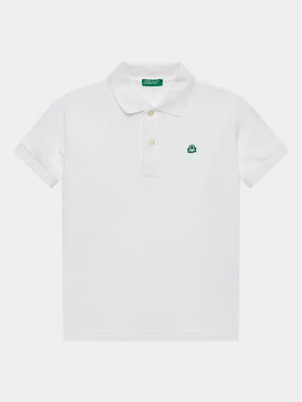 United Colors of Benetton United Colors Of Benetton Polo 3089C300Q Bijela Regular Fit