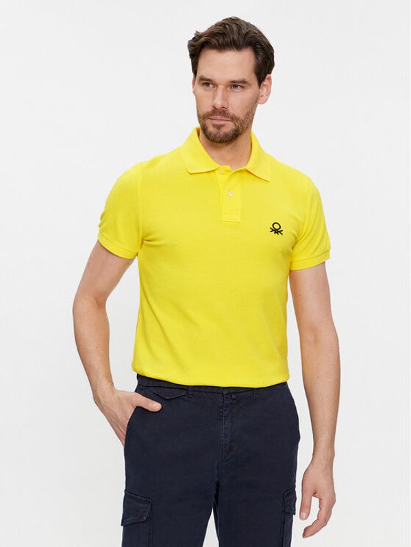 United Colors Of Benetton United Colors Of Benetton Polo 3089J3178 Žuta Regular Fit