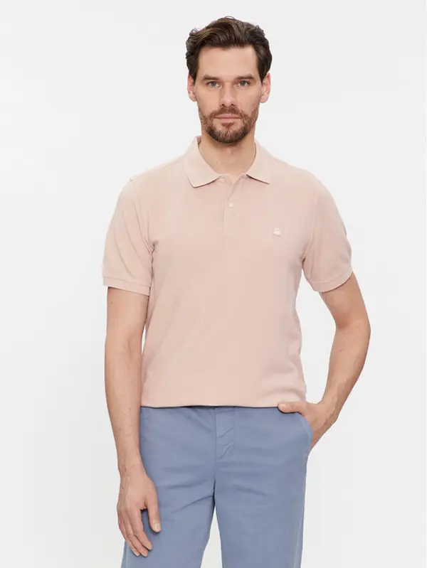 United Colors of Benetton United Colors Of Benetton Polo 3089J3179 Bež Regular Fit