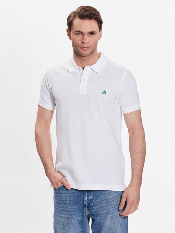 United Colors Of Benetton United Colors Of Benetton Polo 3089J3179 Bijela Regular Fit