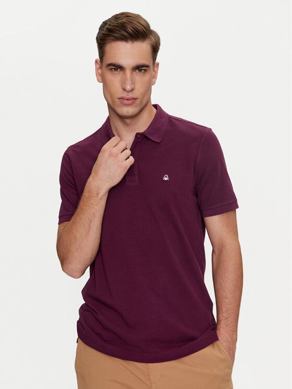 United Colors Of Benetton United Colors Of Benetton Polo 3089J3179 Ljubičasta Regular Fit