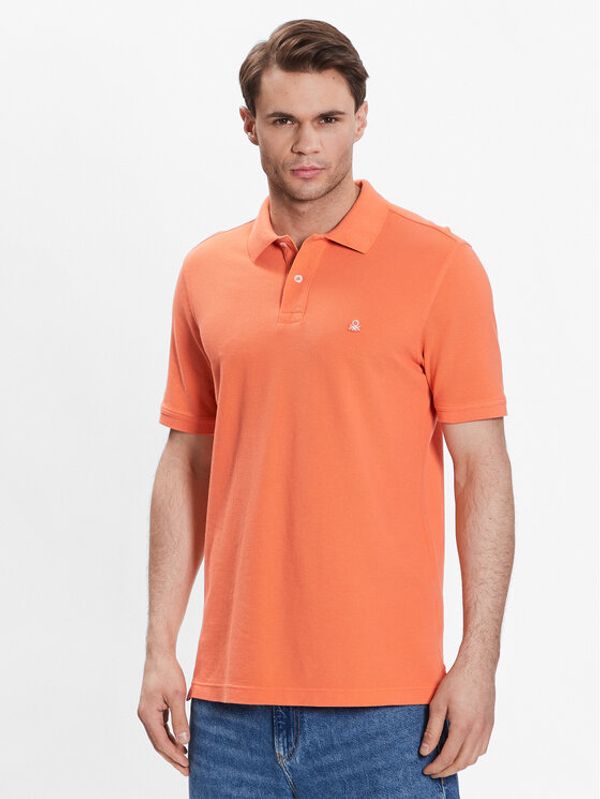 United Colors Of Benetton United Colors Of Benetton Polo 3089J3179 Narančasta Regular Fit