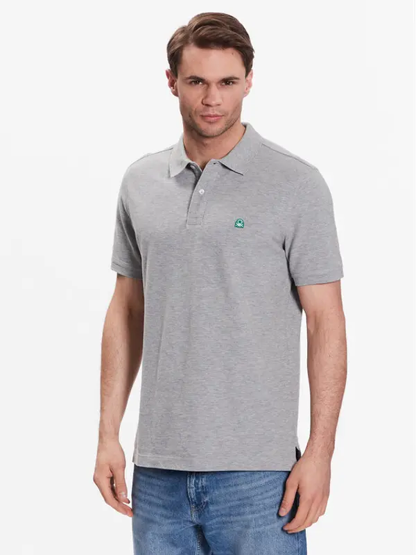 United Colors of Benetton United Colors Of Benetton Polo 3089J3179 Siva Regular Fit