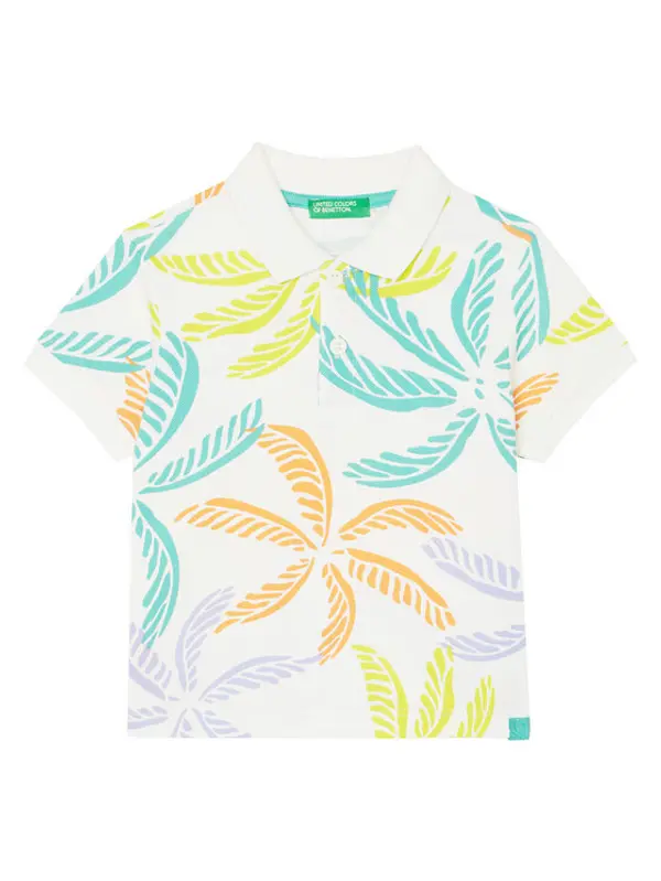 United Colors of Benetton United Colors Of Benetton Polo 36Y4G300Y Šarena Regular Fit