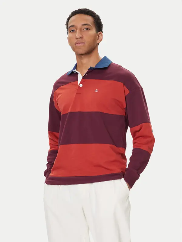 United Colors of Benetton United Colors Of Benetton Polo 3BC1U302L Šarena Regular Fit