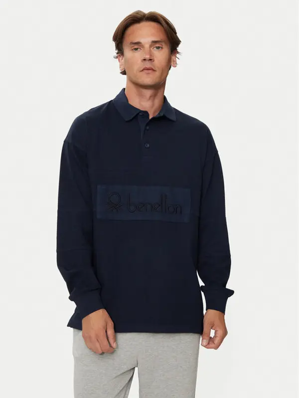 United Colors of Benetton United Colors Of Benetton Polo 3G9WU3020 Tamnoplava Regular Fit