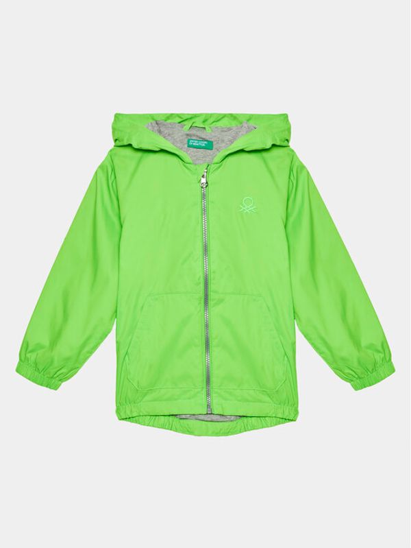 United Colors Of Benetton United Colors Of Benetton Prijelazna jakna 2WU0GN02K Zelena Regular Fit