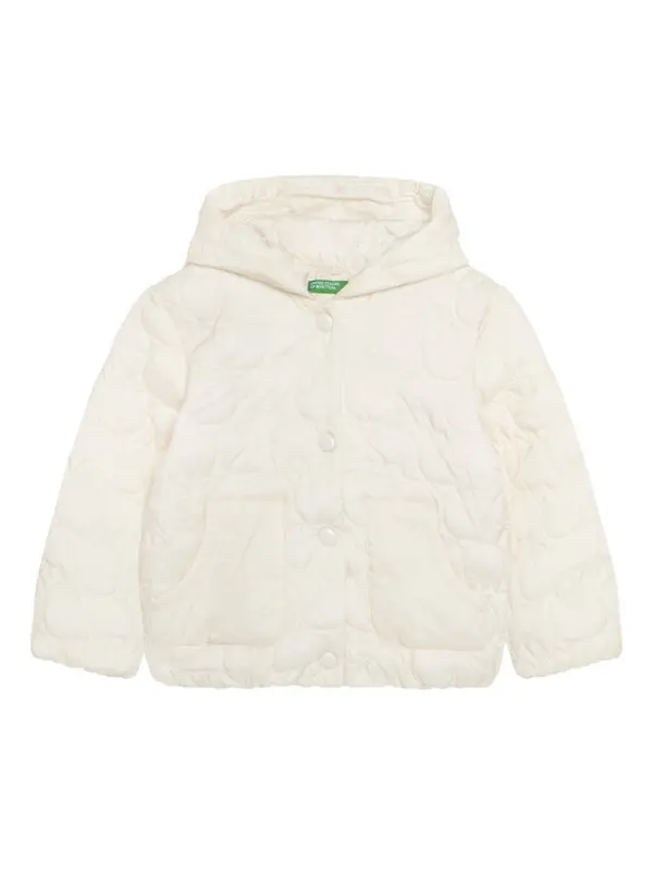 United Colors of Benetton United Colors Of Benetton Prijelazna jakna 2YCUGN042 Écru Regular Fit