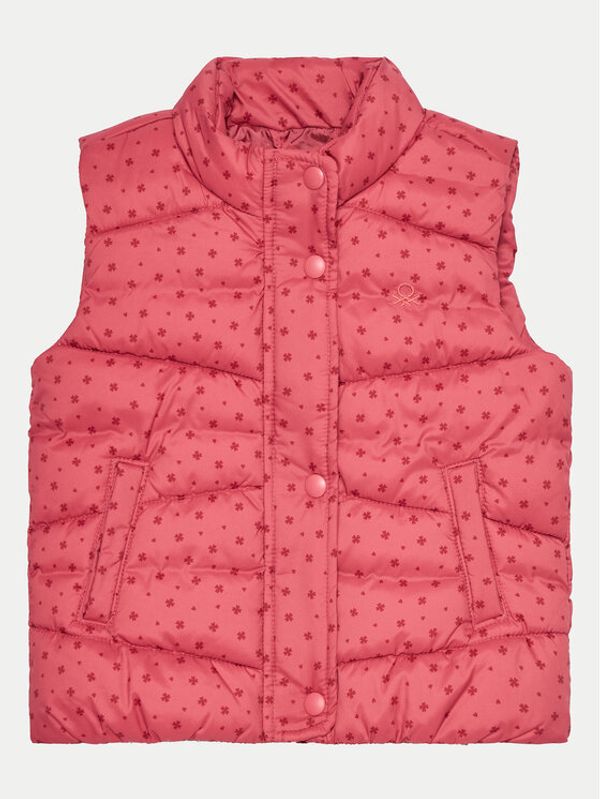 United Colors Of Benetton United Colors Of Benetton Prsluk 20V8GJ00J Ružičasta Regular Fit