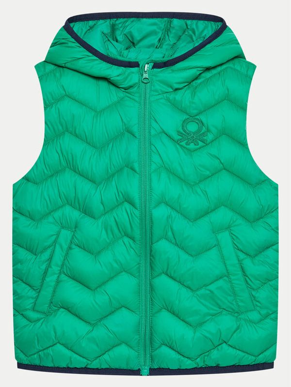 United Colors Of Benetton United Colors Of Benetton Prsluk 2TWDGJ00G Zelena Regular Fit