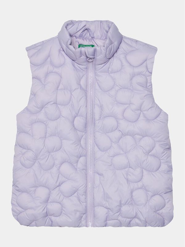 United Colors Of Benetton United Colors Of Benetton Prsluk 2W36GJ00D Ljubičasta Regular Fit