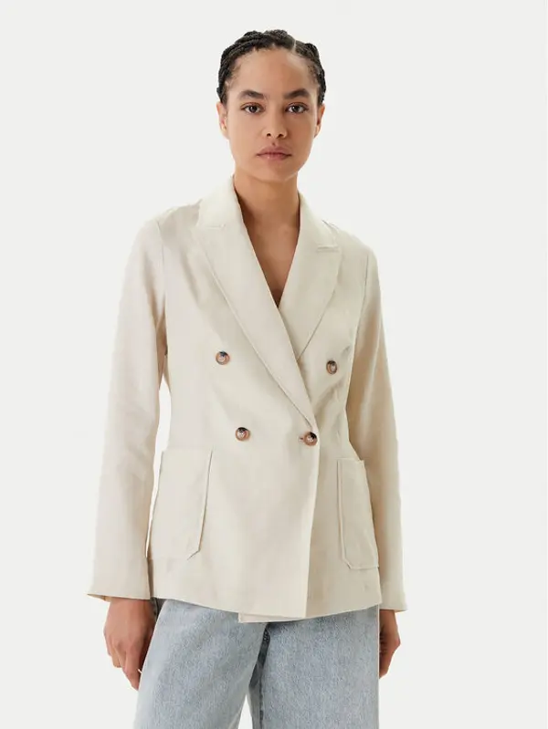 United Colors of Benetton United Colors Of Benetton Sakoi 2AGHDW03E Bež Regular Fit