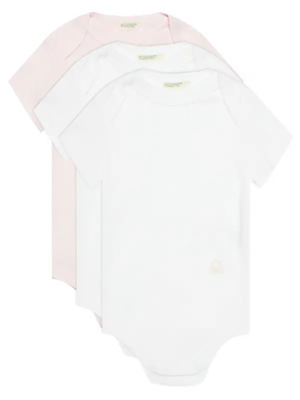 United Colors of Benetton United Colors Of Benetton Set dječjih bodyja﻿ 3GI70B079 Ružičasta