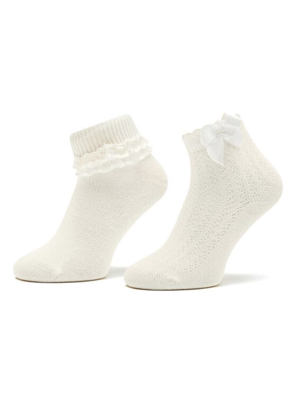 United Colors Of Benetton United Colors Of Benetton Set od 2 para dječjih visokih čarapa 6AO30701P 701 Bijela